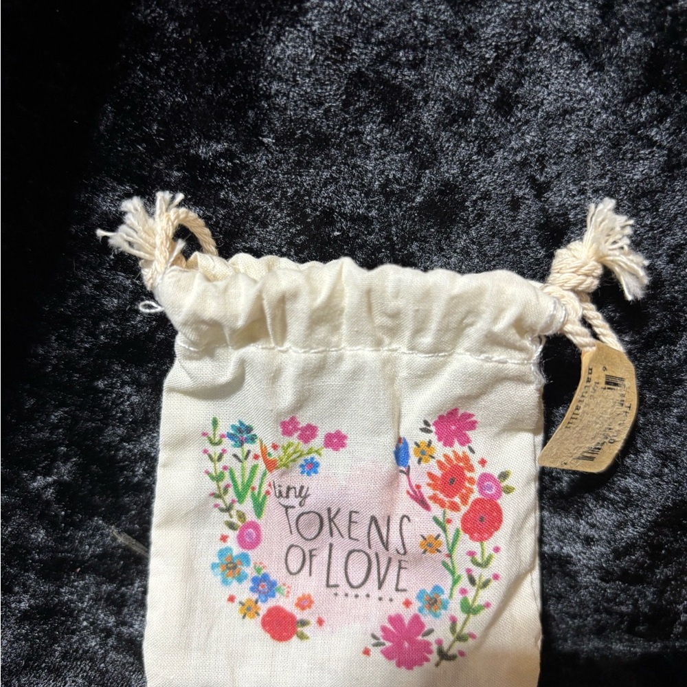 Floral Drawstring Pouch
